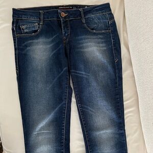 Zara Dark Blue Skinny Jeans